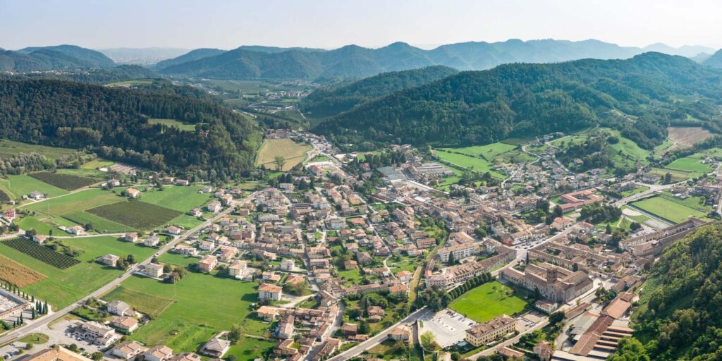 Veduta di Follina