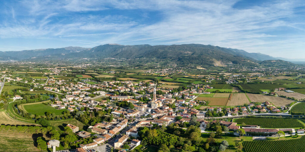 Veduta di Cordignano